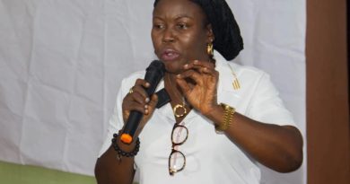 Mayor of Idemili South Local Government Area, Amaka Obi speaking at the training programme at Ojoto, the council headquarters.
